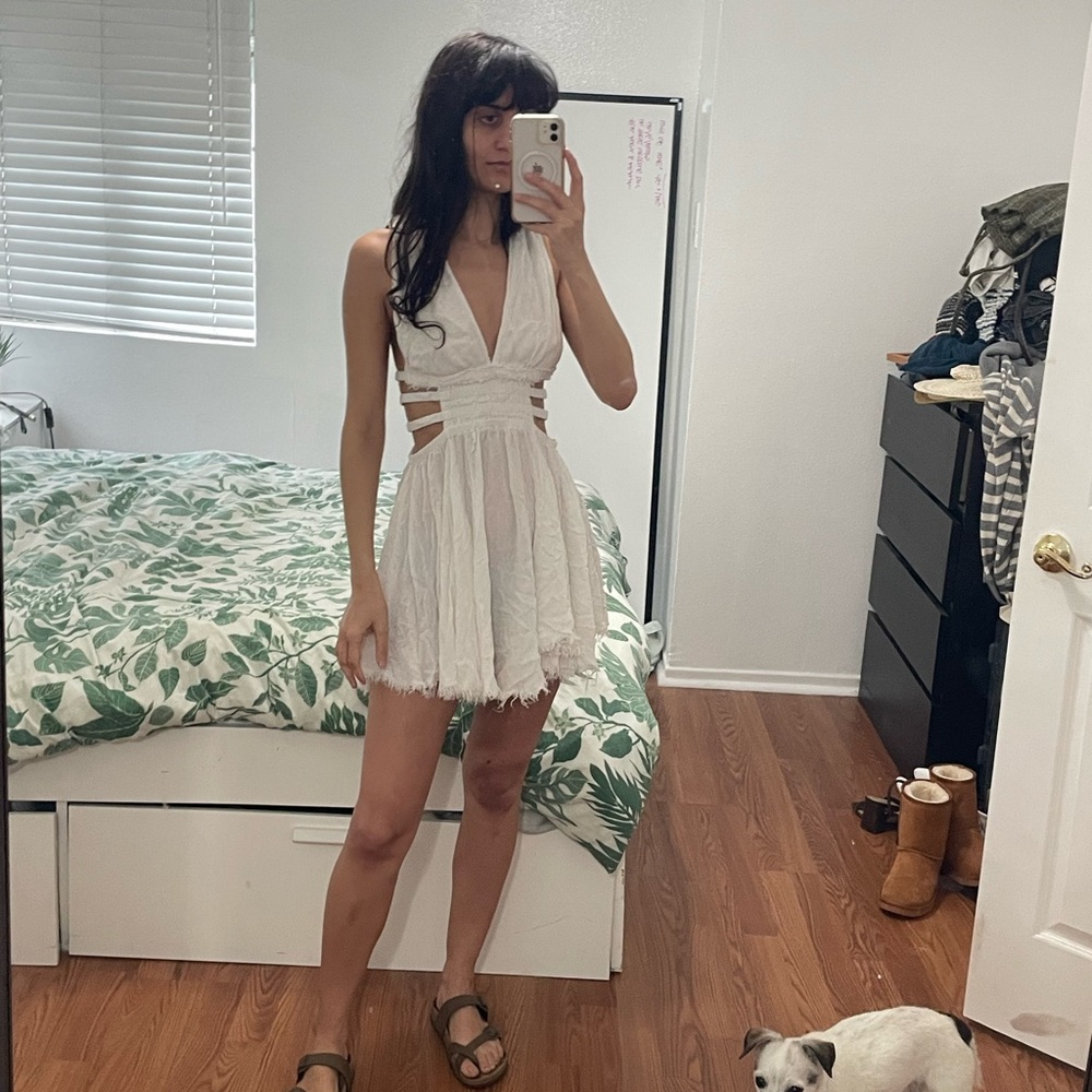 ❌SOLD❌ White FP Beach Dress
